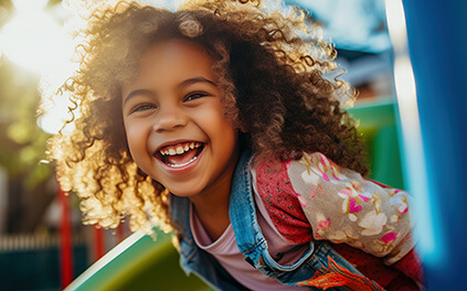 Aire de jeux pour enfants au gîte la parenthèse de Saint-Esselin à Larreule dans les Hautes-Pyrénées