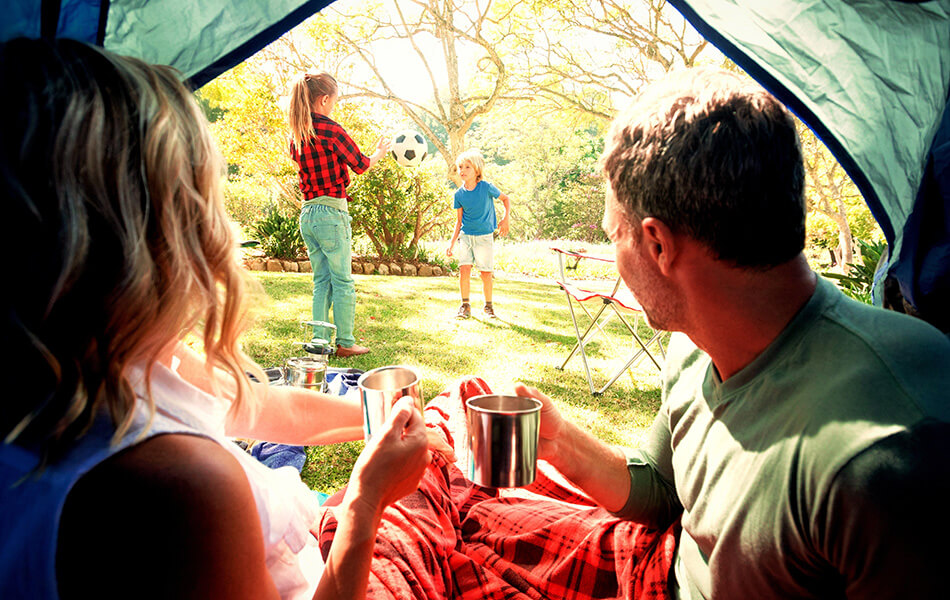 Location d’emplacements « nu » pour tente : hébergement dans les Hautes-Pyrénées à la parenthèse de Saint-Esselin à Larreule