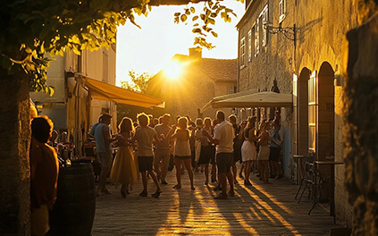 Marciac dans les Hautes-Pyrénées